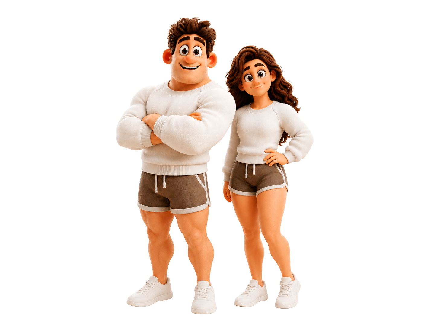 GymBuddy mascots